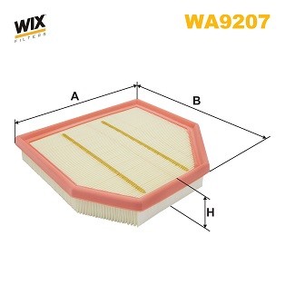 WA9207 WIX FILTERS Фільтр повітряний