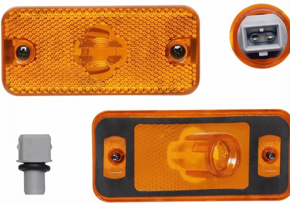 Mars 0000500308514; 1329718;Lampa obrysowa MARS IVECO DAILY 05.06-09.11 P/TYŁ/LE=PR 000041200664 Габаритний ліхтар MARS IVECO DAILY 05.06-09.11 Задній/Лівий=Передній 000041200664