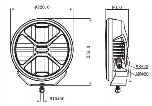 Skyled CRUX 9X Skyled crux 9x full led highly