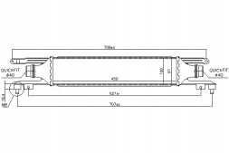 Nissens PRO/96464 NIS Інтеркулер opel corsa d 1.3d 07.06-08.14 nissens + асистент зіткнення #34