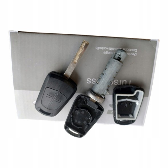 Opel OE 13142283 12274700 56155D STACYJKA JAK NOWA WKŁAD DO STACYJKI BLOKADA ZAPŁONU OPEL CORSA D 2 KLUCZYKI СТАЦІОНЕР ЯК НОВИЙ КАРТРИДЖ ДЛЯ СТАНЦІЇ БЛОКУВАННЯ ЗАПАЛЮВАННЯ OPEL CORSA D 2 КЛЮЧІ