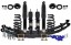 EFS 4WD 38-5652/36-5426 MIT-109E MITS-11E UK762 C474 GR795 КОМПЛЕКТ ПІДВІСИ +20 MM MITSUBISHI L200 (2005-2015) EFS ELITE 65/350
