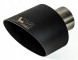 WLM Customs WLM-BLK-OW-105x150 Наконечник вихлопу овальний WLM Customs Black 105x150