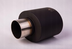 WLM Customs WLM-BLK-OW-105x150 Наконечник вихлопу овальний WLM Customs Black 105x150
