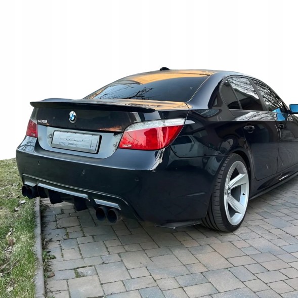 Китай Dyfuzor BMW E60 E61 M Pakiet Дифузор BMW для заднього бампера M Pakiet чорний глянець