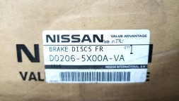 Nissan заводська комплектація D02065X00AVA Диск гальмівних дисків передній nissan pathfinder navara новий oe
