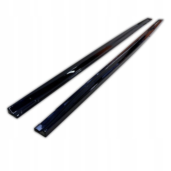 Китай Dokładki boczne AUDI A3 8P S LINE 2004-2013 Накладки на пороги AUDI A3 8P S LINE 2004-2013 Чорний глянець Бокові пороги