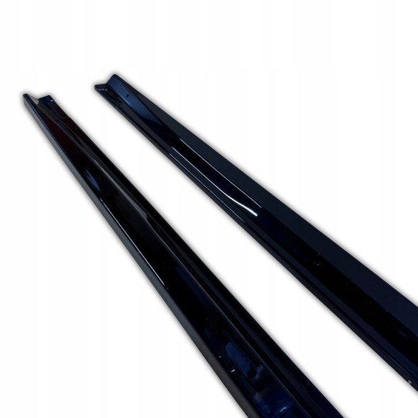 Китай Dokładki boczne AUDI A3 8P S LINE 2004-2013 Накладки на пороги AUDI A3 8P S LINE 2004-2013 Чорний глянець Бокові пороги