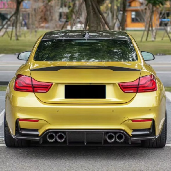 Китай Dyfuzor Dokładka BMW M4 F82 F83 M3 F80 Дифузор BMW M4 F82 F83 M3 F80 Чорний Глянець Накладка Заднього Бампера MP