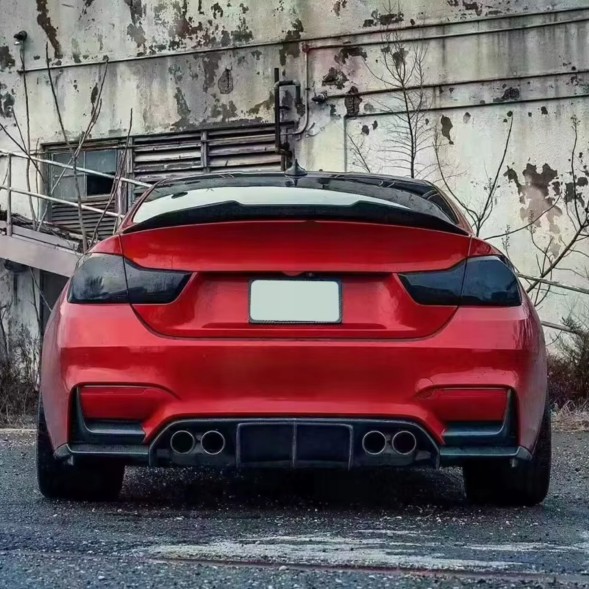 Китай Dyfuzor Dokładka BMW M4 F82 F83 M3 F80 Дифузор BMW M4 F82 F83 M3 F80 Чорний Глянець Накладка Заднього Бампера MP
