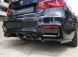 Китай Dyfuzor Dokładka BMW M4 F82 F83 M3 F80 Дифузор BMW M4 F82 F83 M3 F80 Чорний Глянець Накладка Заднього Бампера MP