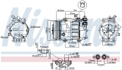 89336 NISSENS Компресор кондиціонера