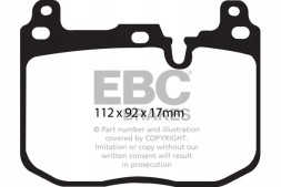 EBC DP42130R Dp42130r гальмівні колодки yellowstuff ebc brakes bmw 1 series f20 114 1 ser