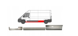 Polcar G13EWGAAF\C ПОРІГ ДЛЯ JUMPER DUCATO BOXER 2006- L3 L4, ЛІВИЙ, КОМПЛЕКТ