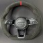 Audi OE 8S0419091E 1KT Кермо Audi TT TTS TTRS 8S0 з алькантари, червона нитка, пелюстки
