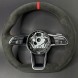 Audi OE 8S0419091E 1KT Кермо Audi TT TTS TTRS 8S0 з алькантари, червона нитка, пелюстки