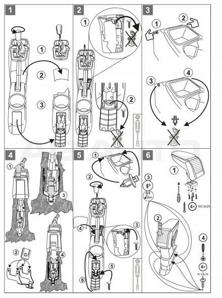 Rati V00863 ПІДЛІКТНИК СТАНДАРТ Mitsubishi Space Star, 2013-