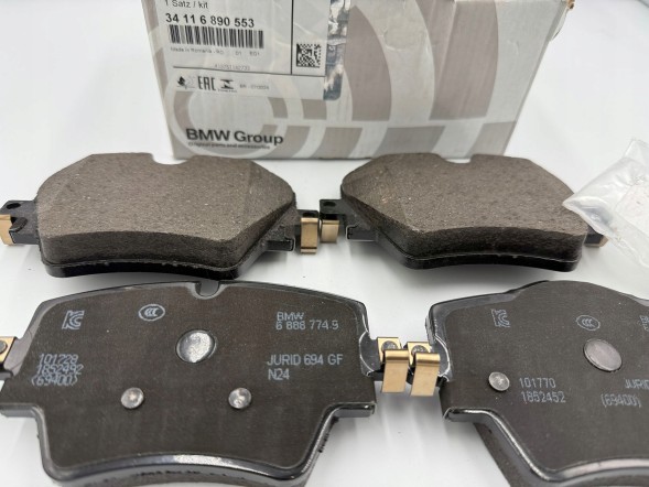 BMW OE 34116890553 G20 g21 g22 гальмівні колодки передні оригінальні oe bmw 3411 6890553