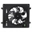 Loro DSP-D6FG 55056642AD 68039593AA 68039594AA 55056642AC 55056642AB 00K55056642AB 00K55056642AD 55056713AB 68039595AA K55056713AB K68039593AA K68039595AA Вентилятор охолодження радіатора для Jeep Wrangler III JK 200W 3.8 55056642AD