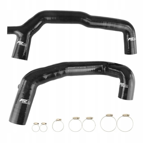 FMIC FMIC-2167-B Комплект силіконових труб Turbo FMIC.EU для BMW 335Xi 335i N54 3.0L - Чорний