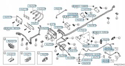 Nissan OE 46220-MB400 Nissan NT400 Cabstar F24M YD25DDTI гальмівні дроти Оригінал OEM
