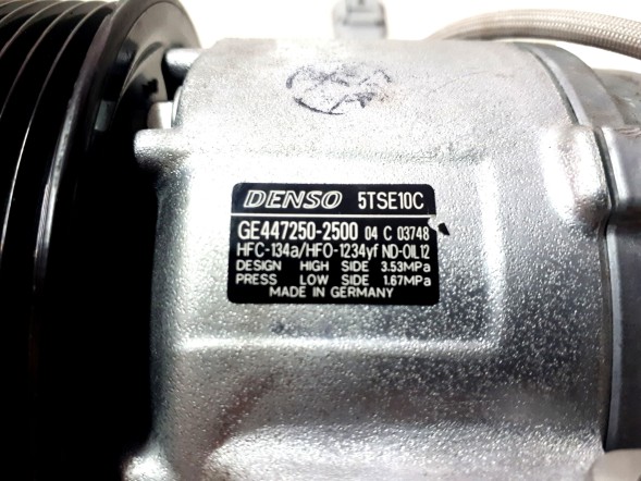 Toyota заводська комплектація DENSO 5TSE10C Компресор кондиціонера org yaris ge447250-2500