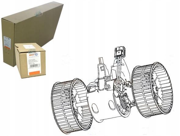 Behr Hella Service 85904949 BRH Brh8ew 351 040-651 повітродувний двигун bmw 5 e60 03- 6 + помічник водія #33