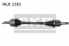 SKF VKJC 1353 Skf vkjc 1353 привідний вал