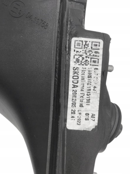 Skoda OE Kamiq lusterko 6 pin L Дзеркало SKODA KAMIQ (2019-) ЛІВЕ 6-контактне /КАБЕЛЬ ОРИГІНАЛ
