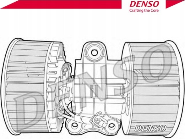 Denso DEA05004/DEN Denso вентилятор повітродувки 64118385558 + помічник водія #28