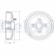 BFR567 DELPHI Гальмівний барабан