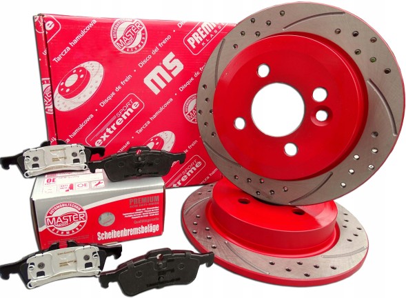 Master-Sport Germany 2401102711SE+7162 ГАЛЬМІВНІ ДИСКИ SPORT-EXTREME 2 ШТ. ЗАДНІ Л/П МІНІ (R50, R53), (R52), (R56)