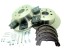 GT-Parts 003665x2, 023604 SGE040 40-35 Диски х2 + колодки + щелепи OPEL VECTRA B ЗАД 4ср