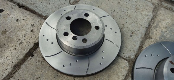 BMW OE BMW E65 E66 730d tarcze wentylowane PRZÓD 2 szt ZAMIENNIKI BMW E65 E66 730d диски вентильовані ПЕРЕДНІ 2 шт