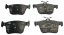 Audi OE 3Q0698451J, DWP530734OE Гальмівні колодки задні Audi VW Seat Skoda 3Q0698451J 300x12 оригінал