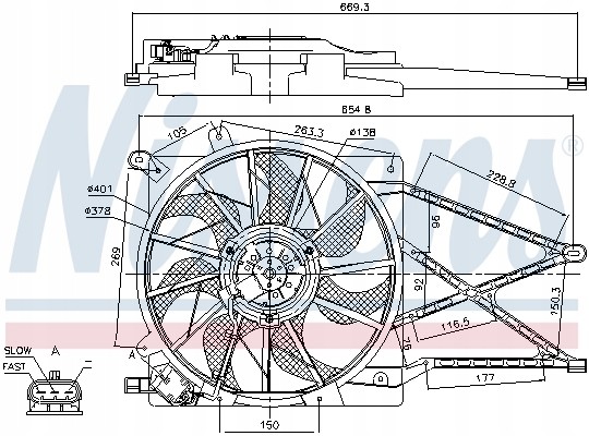 Walker 85175 Монтажний комплект, глушник