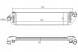 Nissens 96481 Інтеркулер ford c-max 07-10/focus 04-/mondeo 07-
