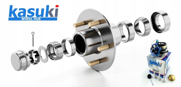 Kasuki KAS023Px2 2x ПЕРЕДНІЙ ПІДШИПНИК СТУПИЦІ КОЛЕСА FORD FOCUS 2 MONDEO 4