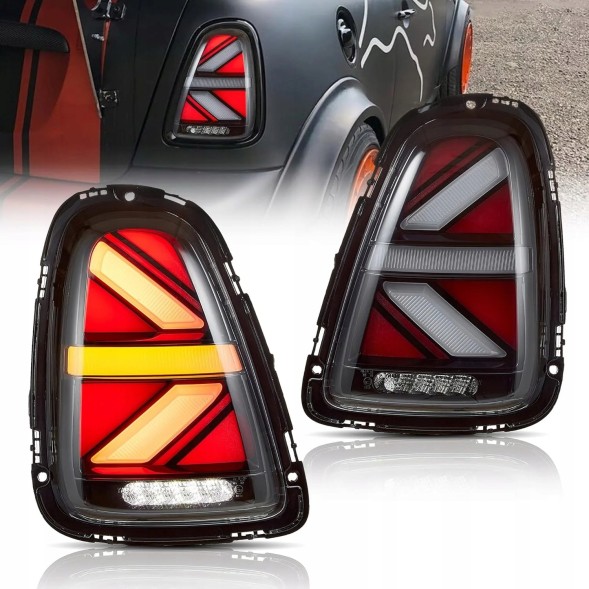 VLAND 5102913E LDMC.. MHM Комплект задніх ліхтарів Vland Full Led Tuning Black для Mini Cooper r56 r57 r58 r59 z24