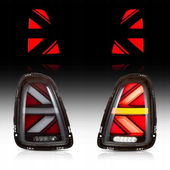 VLAND 5102913E LDMC.. MHM Комплект задніх ліхтарів Vland Full Led Tuning Black для Mini Cooper r56 r57 r58 r59 z24