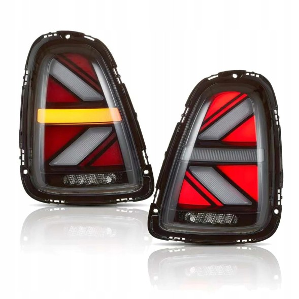 VLAND 5102913E LDMC.. MHM Комплект задніх ліхтарів Vland Full Led Tuning Black для Mini Cooper r56 r57 r58 r59 z24