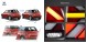 VLAND 5102913E LDMC.. MHM Комплект задніх ліхтарів Vland Full Led Tuning Black для Mini Cooper r56 r57 r58 r59 z24
