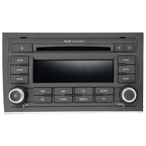 Audi OE RADIO 7 647 031 380 AUDI CONCERT 2+ АУДІОМАГНІТОЛА AUDI CONCERT CD ДЛЯ A4 B6 B7 ОРИГІНАЛ КОМПЛЕКТ ДЛЯ ВСТАНОВЛЕННЯ + PIN P&amp;P