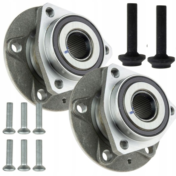 Китай abc-01-24-27025/x2 ПІДШИПНИК ПЕРЕДНІЙ x2 шт AUDI A3 8P 1.9 TDI 1.6 TDI VW GOLF SKODA SEAT