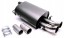 TA-Technix EVOE39ED76-2 Спортивний глушник вихлопу 2x76мм TA TECHNIX EVOE39ED76 BMW E39 SEDAN Серія 5