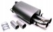 TA-Technix EVOE39ED76-2 Спортивний глушник вихлопу 2x76мм TA TECHNIX EVOE39ED76 BMW E39 SEDAN Серія 5