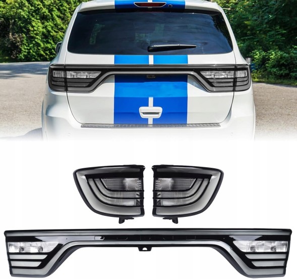 EDA Parts 31K191MH mhm Задні фари blend set Led Neon Tuning чорно-білі Dodge Durango Lift 2014