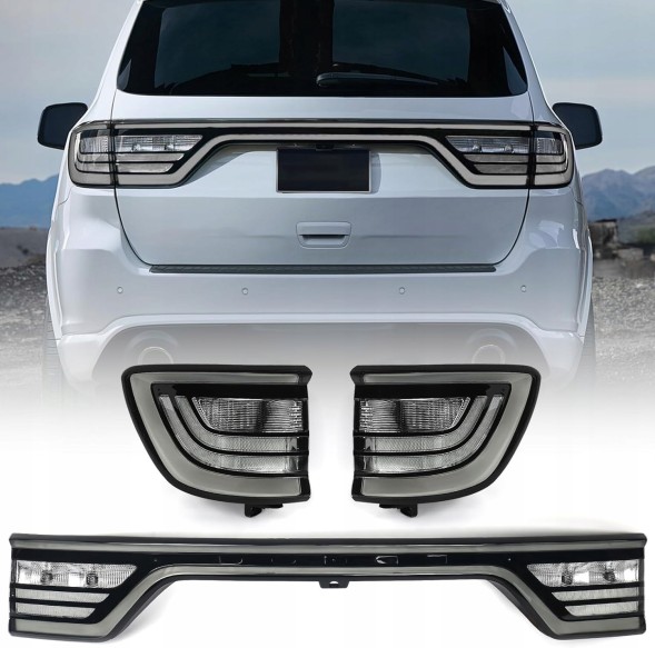 EDA Parts 31K191MH mhm Задні фари blend set Led Neon Tuning чорно-білі Dodge Durango Lift 2014