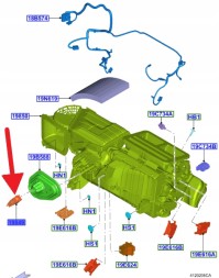 Ford OE JR3B-19849-AB JR3Z19849A КЛАПАН РОЗШИРЮВАЛЬНИЙ 2.3 EB 5.0 FORD MUSTANG 2017- OE 2163093 _ JR3B-19849-AB