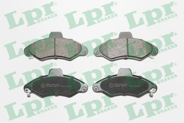 05P717 LPR Комплект гальмівних колодок з 4 шт дисків